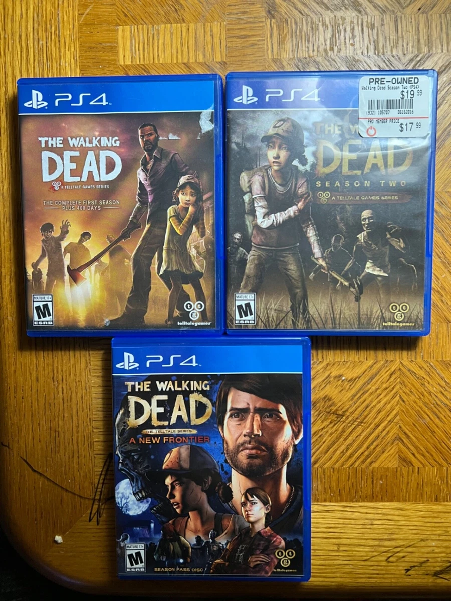 The Walking Dead - TellTale Series- Game Lot Of 1, 2, & A New