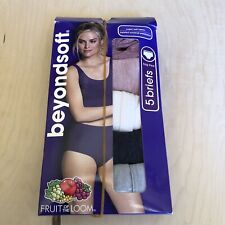 Fruit of the Loom Women Panties 100 Cotton Brief Underwear 3XL Plus Size C7B