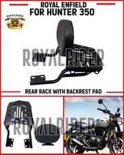 Royal Enfield “LUGGAGE RACK WITH BACKREST PAD” For HUNTER 350