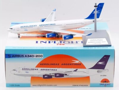 INFLIGHT200 AEROLINEAS ARGENTINAS AIRBUS A340-211 1:200 IF342LV0224 IN STOCK