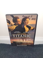 Titanic DVD, 1997 Digitally Remastered James Cameron
