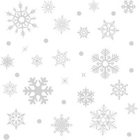 Fensterbilder Schneeflocken Weihnachten 155 PCS Selbstklebend Wiederverwendbar