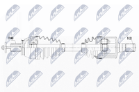 Antriebswelle Nty NPW-FR-096 FüR Mondeo Ford Max Galaxy WA6 4 Turnier BA7 2 Tdci