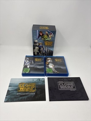 Star Wars The Clone Wars Collector's Edition Box Staffel Season 1 - 5 Blu-ray