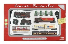 Wow Toyz 1638 Deluxe Classic Steam Battery Operated Train (Set of 40)