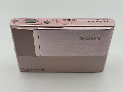 Sony Cyber-shot DSC-T10 Pink 7.2MP 3x Zoom Compact Camera From Japan Free Ship - Picture 2 of 24