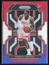 2021-22 Panini Prizm #321 Usman Garuba Red White and Blue