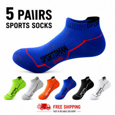 Mens Womens Trainer Liner Ankle Socks Invisible Cotton Low Cut Sports Socks lot~