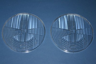 VW BUG BUS T2 TYP 3 FRIDOLIN KUEBEL SET H4 HELLA RHD HEADLIGHT LENSES NEW 113260
