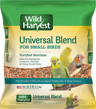 Universal Blend for Small Birds 3 Pounds, Foritified Nutrition
