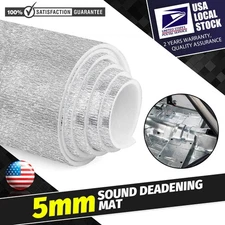 Single Side Reflective Insulation 80"x40" Sound Deadener Foam Heat-Cold Barrier