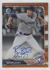 2019 Bowman Chrome Rookie Orange Refractor /25 Ryan Borucki #CRA-RB Auto 3q5