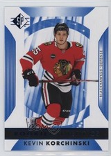2023-24 SP Retail Rookie Authentics Blue Kevin Korchinski #118 1e52