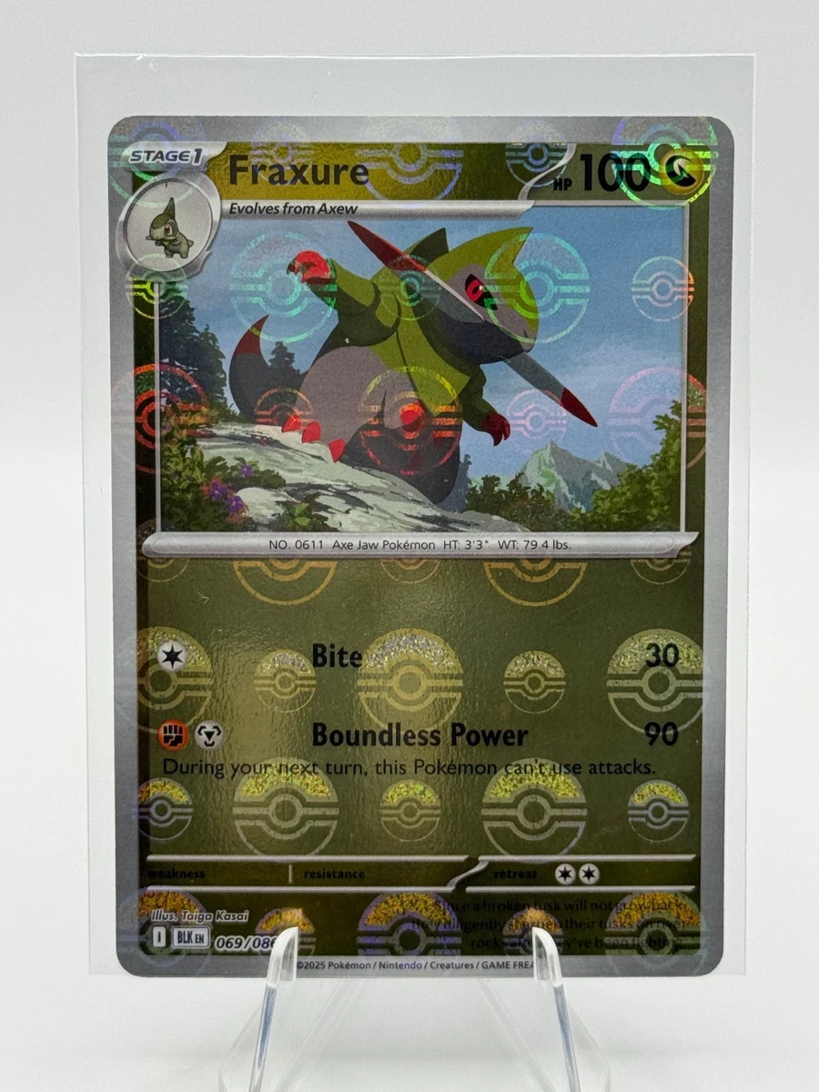 Fraxure Pokmon TCG Cards for sale | eBay