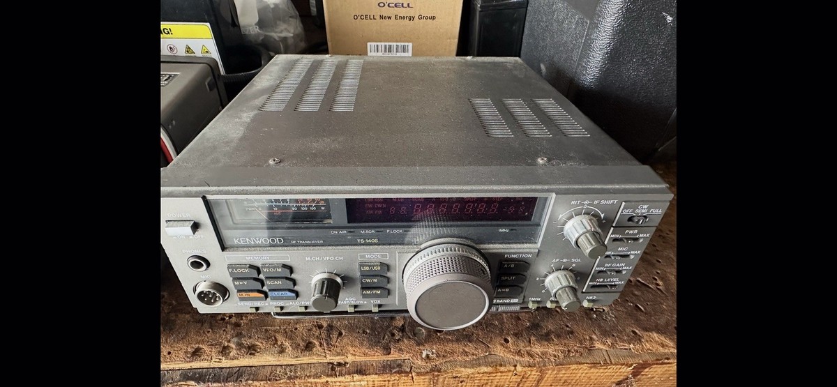 Kenwood TS-140S Ham Radio Transceiver Gray | eBay