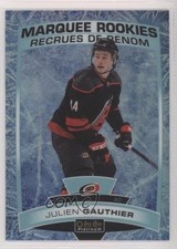 2019 O-Pee-Chee Platinum Marquee Rookies Arctic Freeze 9/99 Julien Gauthier a2k