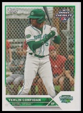 2023 Topps Pro Debut Yerlin Confidan Daytona Tortugas