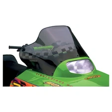 Powermadd Cobra Windshield-15in.-Tint/Black Checks for 1998-2000 Arctic Cat ZL