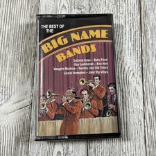 THE BEST OF THE: BIG NAME BANDS Cassette Tape Big Band Jazz Swing RCA Sealed