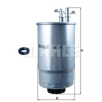 Knecht Kraftstofffilter FüR Fiat Ducato Pritsche/Fahrgestell CitroëN Jumper Bus