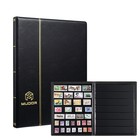 Stamp Collecting Album, 7 Rows Pockets Stamp Book for Collectors, 10 Sheets