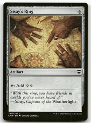 Sisay's Ring 340/361 Commander Legends Common Artifact