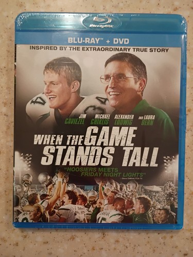When the Game Stands Tall (Blu-ray/DVD, 2014, Widescreen) NEW SEALED SHIPS FREE - Photo 1 sur 2