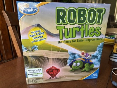 NEW Robot Turtles Board Game Basic Coding Concepts for Preschoolers Thinkfun