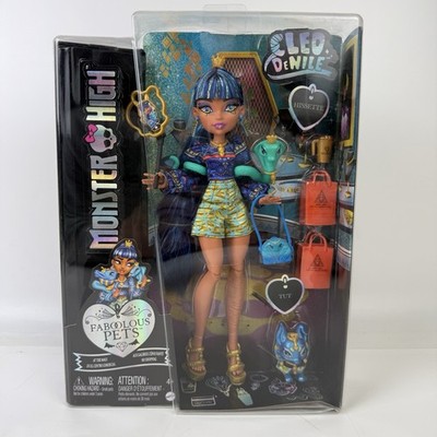 Monster High Cleo De Nile Faboolous Pets Doll Figure - New & Sealed