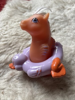 My little Pony G1 Seepferdchen Seepony Seashore Schwimmreifen Baby Purzel 1984