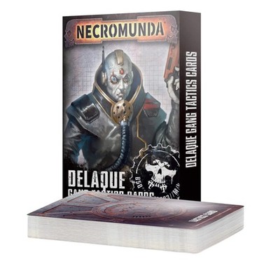 Delaque Gang Tactic Cards (Englisch) Necromunda Warhammer 40k Games Workshop