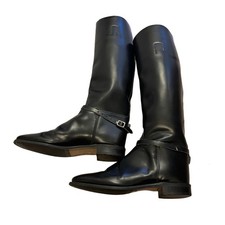 Vintage Marlborough England Tall Leather Ridi...