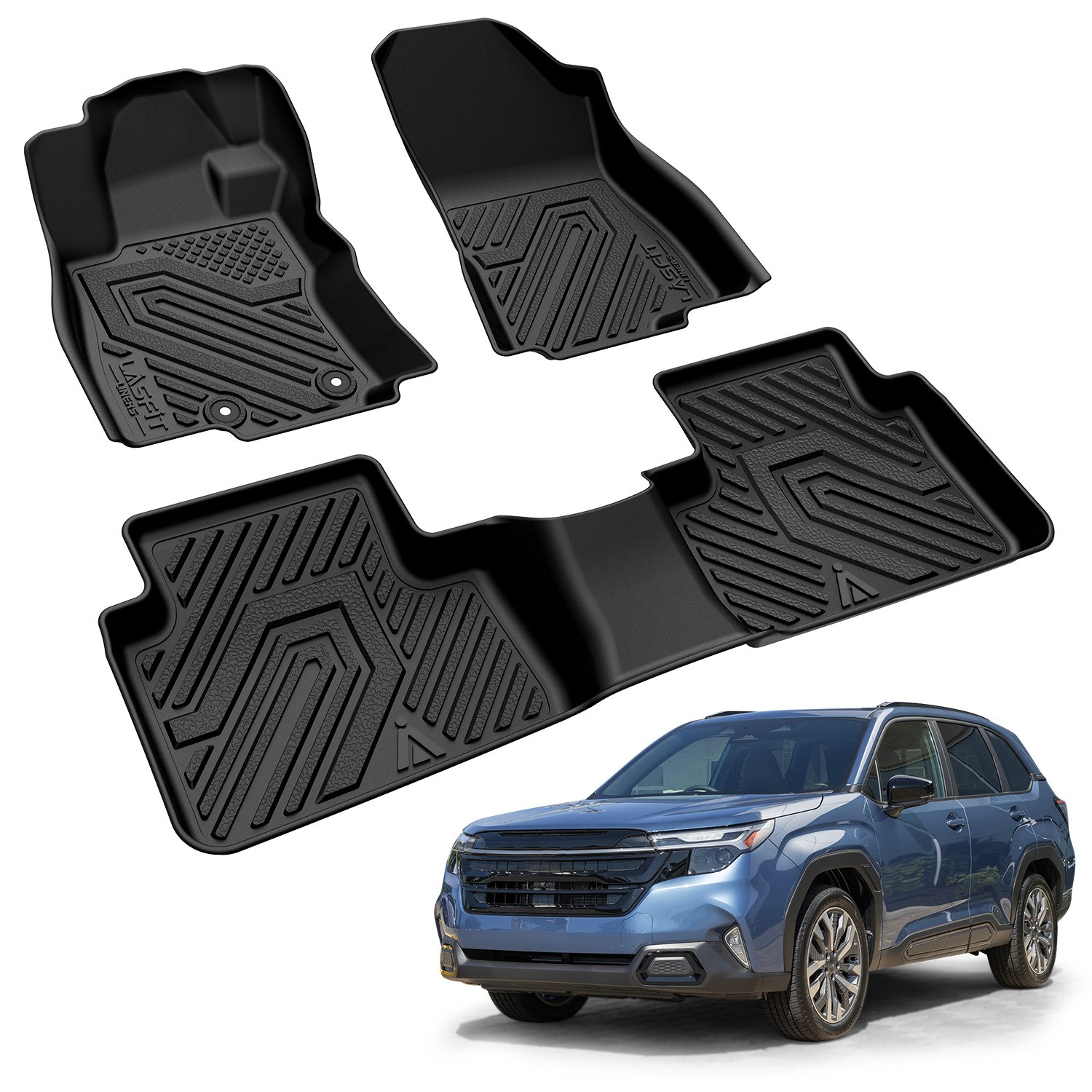 TPE Car Floor Mats Floor Liner for Subaru Forester 2025 2026 (Only fit Gasoline)