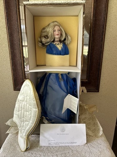The Celestial Angel Porcelain Doll - Franklin Mint- NEW