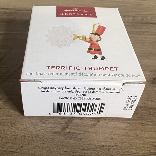Hallmark 2024 Keepsake Ornament Terrific Trumpet Military Soldier New in Box - Picture 5 of 9