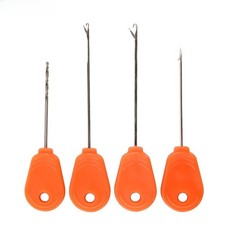 Carb Bait Needle Set 4pcs with Storage Box for Bait Splicing and Drilling