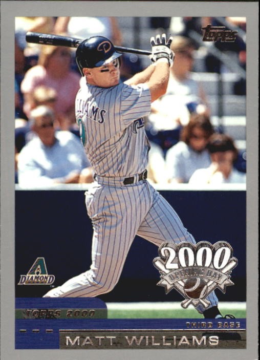 2000 Topps Opening Day #5 Matt Williams - BB