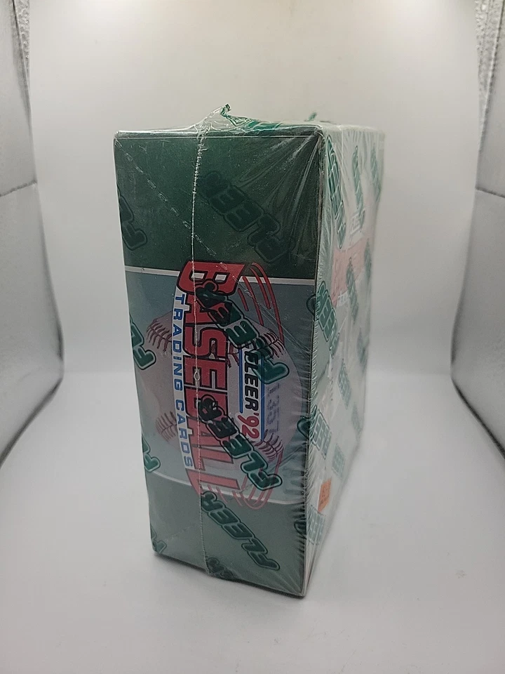 Fleer Baseball 1992 caja de cera sellada de fábrica 36 paquetes Foto 2 de 4