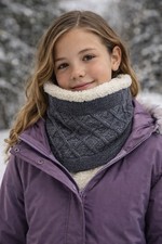 Ivivva Movement Neck Warmer Infinity Scarf Chunky Knit OS