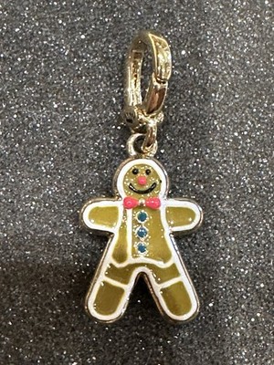 NWOT JUICY COUTURE MINI GINGERBREAD MAN CHARM