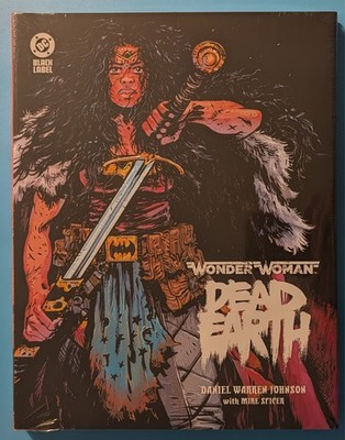 Wonder Woman Dead Earth Hardcover DC Black Label, Brand New!