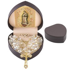 ESNOY Lazo Para Boda, Wedding Lasso with Heart Box for Ceremony Gift, Lazos Para