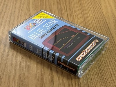 VIC 20 Blue Star Kassettenspiel - Neuwertig - Ungetestet - ️Retro Geschenkidee ️