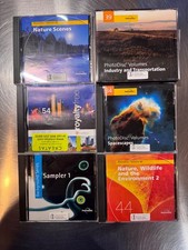 ROYALTY-FREE STOCK PHOTO CDs TRAVEL, NATURE SCENIC VIEWS - 8 DISK COLLECTION
