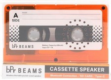 BPR BEAMS Mobile case cover cassette tape type Bluetooth speaker Japan