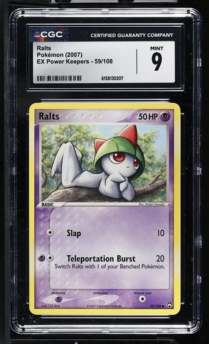 Ralts graded CGC 9 for sale on eBay