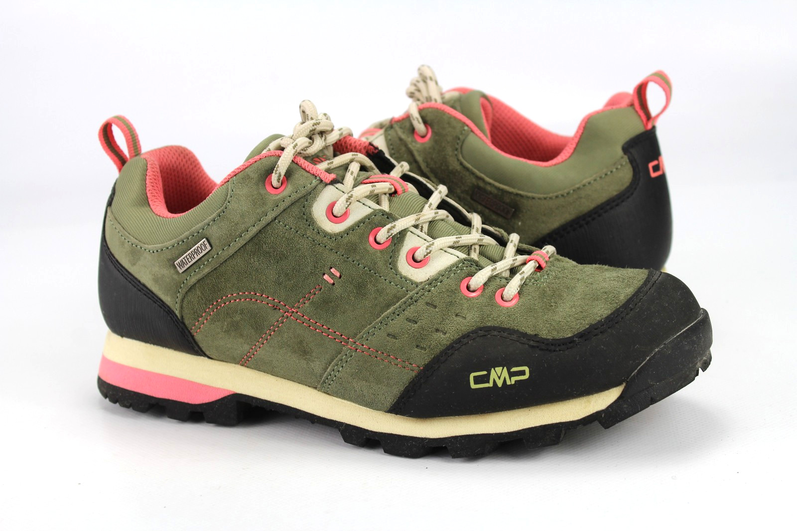 Zapatillas de mujer CMP talla 39 senderismo al aire libre gamuza TOP J 698