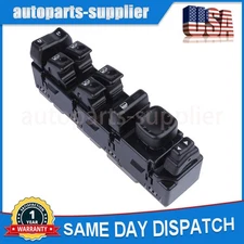 Door Master Window Control Switch Front Driver 15883323 For 2003-2006 GMC Sierra
