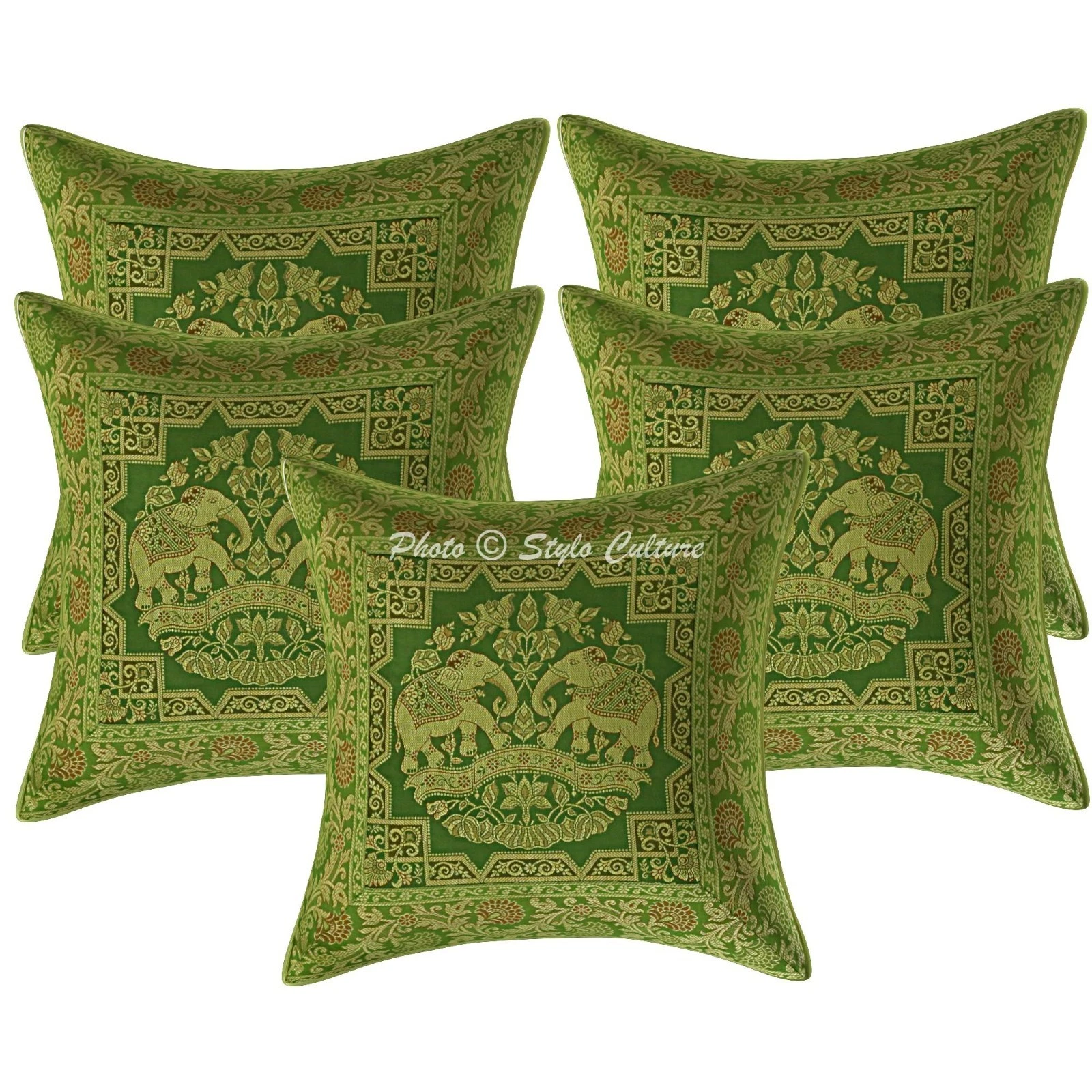 Boho Jacquard Throw Pillow Covers Decorative Elephant Home Decor Cushion Cover