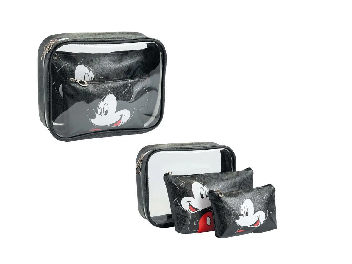 MIRASON Makeup Bag Set of 3 Cute Cosmetic Travel Bag Organizer